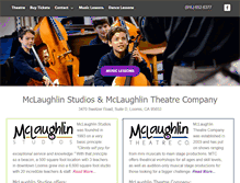 Tablet Screenshot of mclaughlinstudios.com